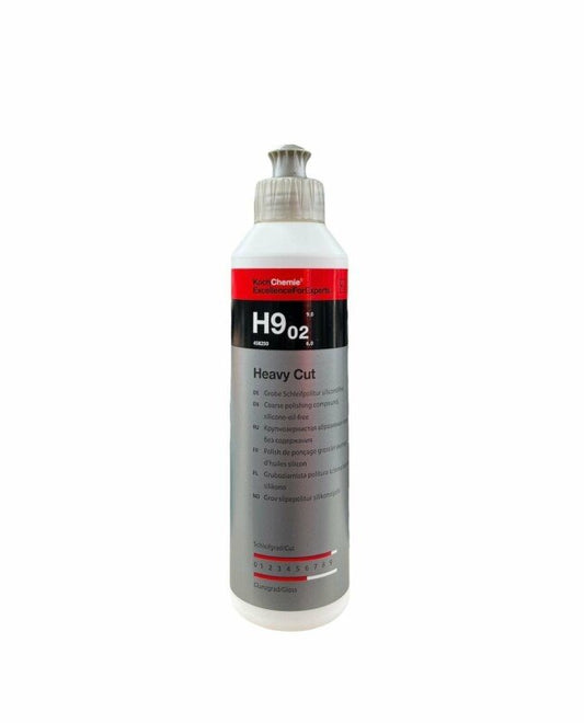 Koch Chemie Heavy Cut H9.02 – Polish de Correction Très Abrasif Haute Performance 250ML
