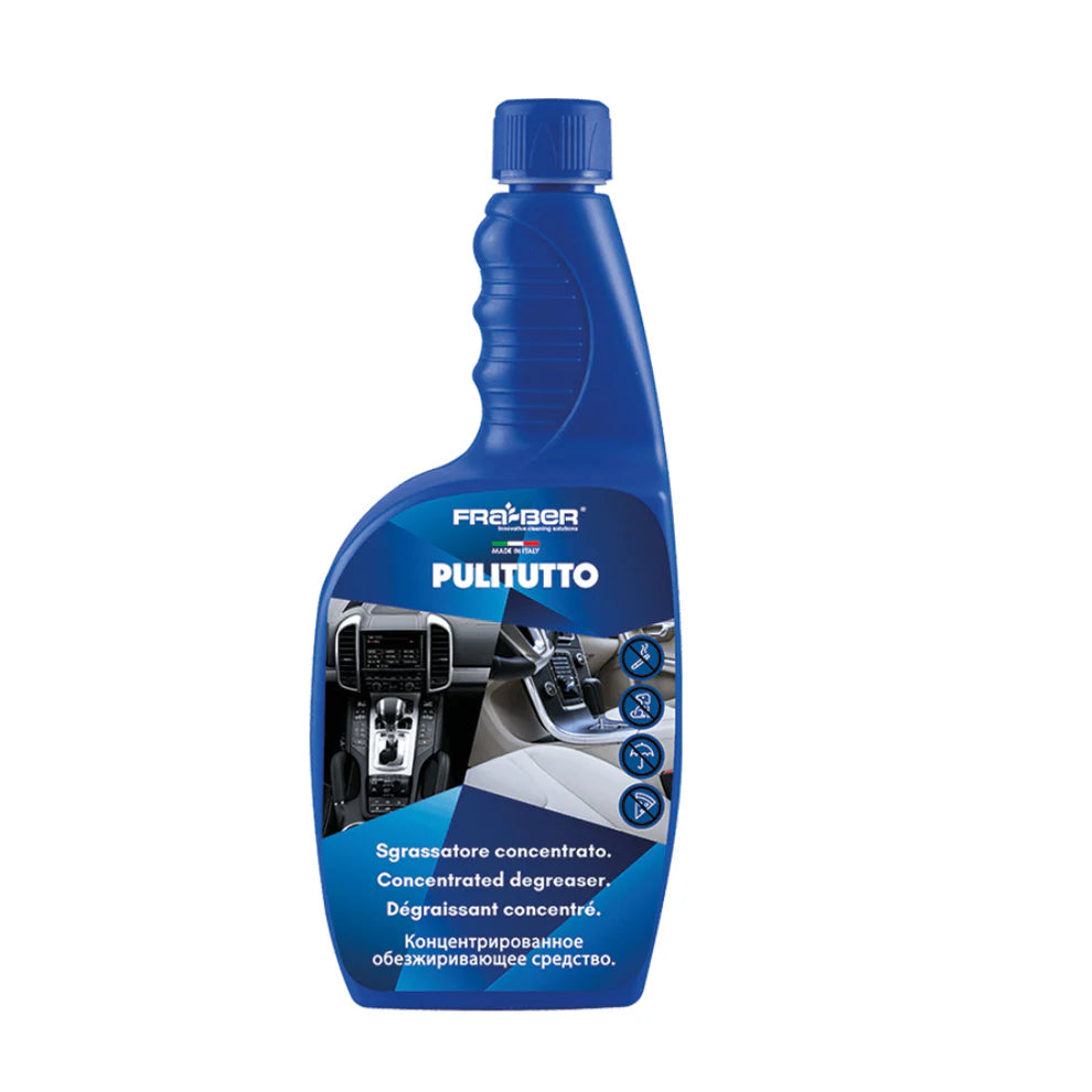 APC - Fraber Pulitutto 750 ml Prêt à l’Emploi – Nettoyant Intérieur Voiture Multi-Surfaces