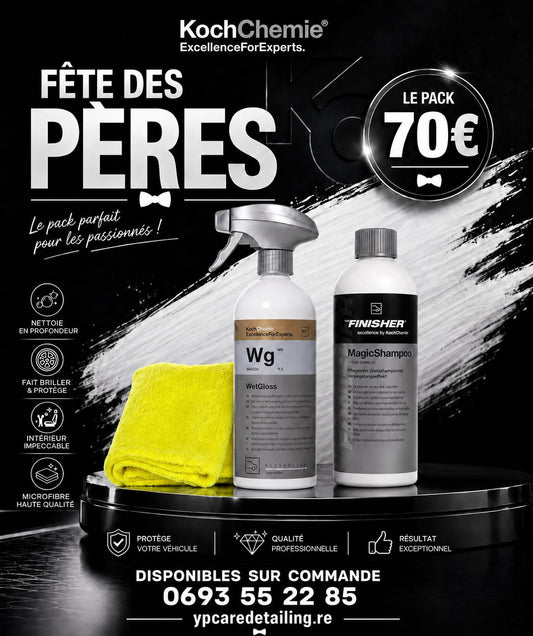 KIT HYDROPHOBE & BRILLANCE - Idée cadeau Fête des Pères