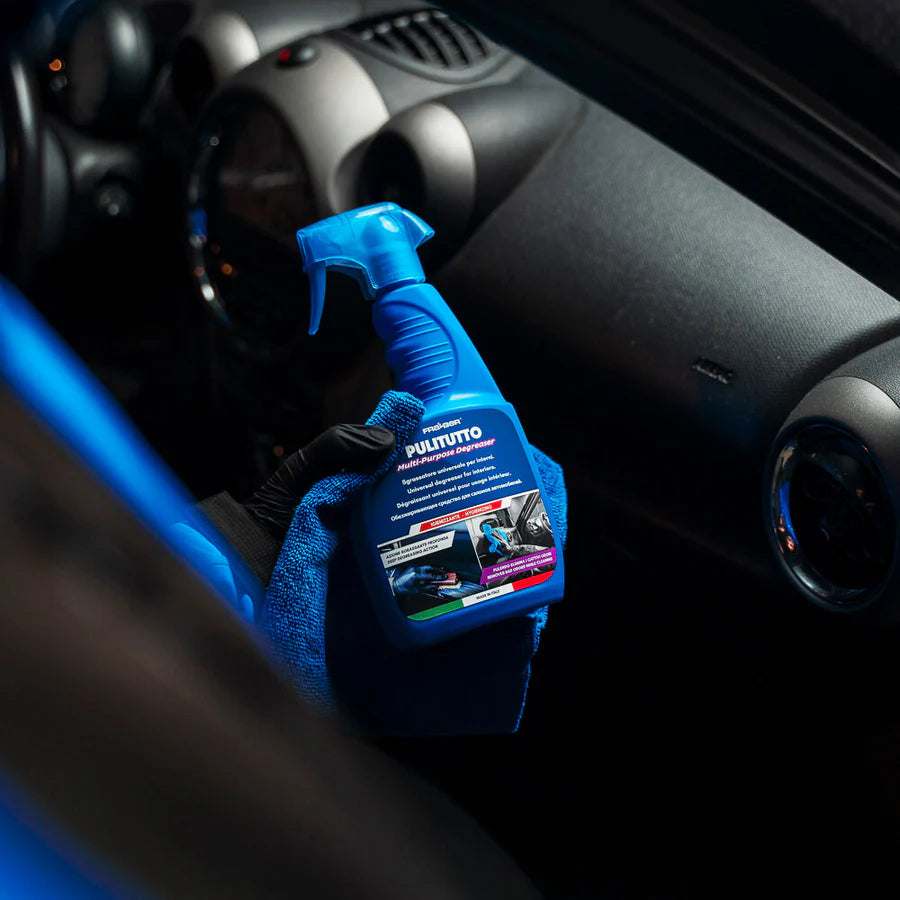 APC - Fraber Pulitutto 750 ml Prêt à l’Emploi – Nettoyant Intérieur Voiture Multi-Surfaces