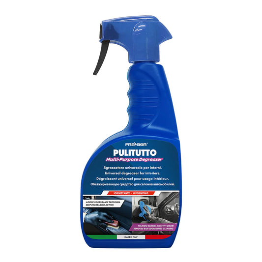 APC - Fraber Pulitutto 750 ml Prêt à l’Emploi – Nettoyant Intérieur Voiture Multi-Surfaces