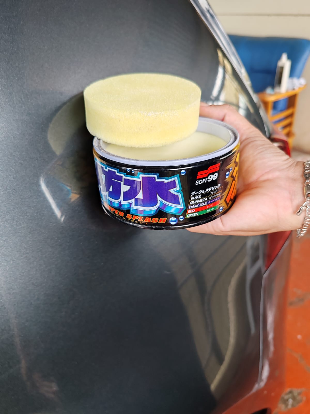 Soft99 WATERBLOCK WAX 200g - Cire Protectrice et Ultra Hydrophobe